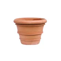 Zdjęcie Piękny stylowy wazon z terakoty do ogrodu 48 cm - Goti Terrecotte