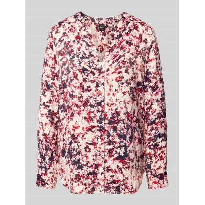 Zdjęcie Bluzka koszulowa z krytą listwą guzikową model ‘Biwala’