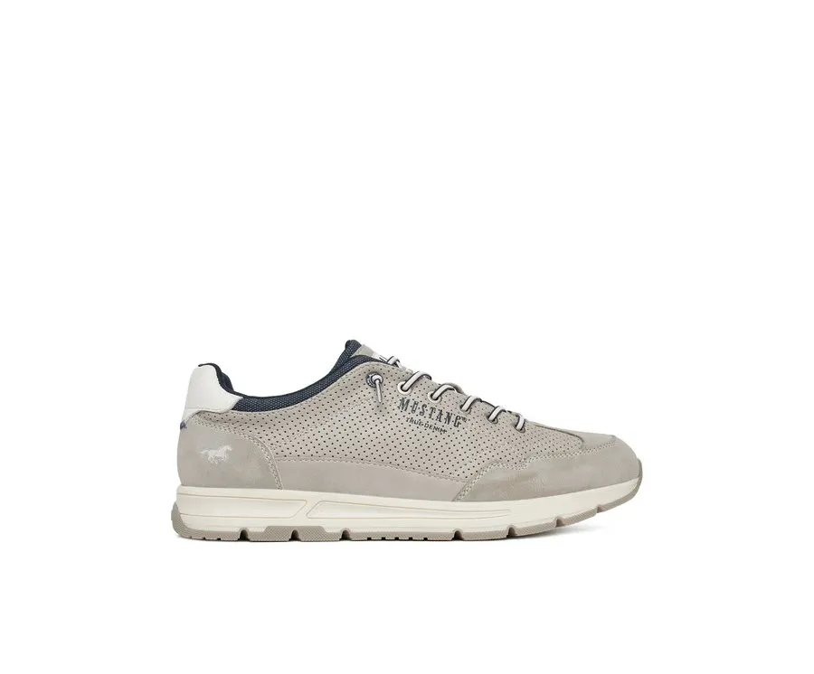 obrazek 1 Mustang Sneakersy 4195-302 Szary