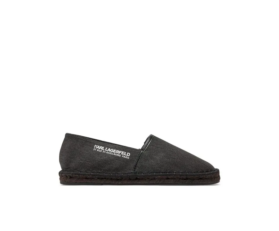 obrazek 1 KARL LAGERFELD Espadryle KL70119 Czarny