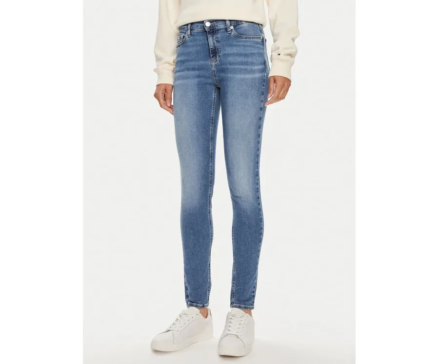 obrazek 1 Tommy Jeans Jeansy Nora DW0DW19255 Niebieski Skinny Fit