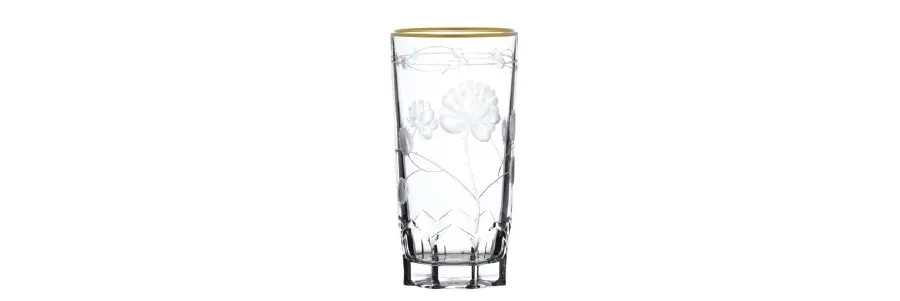 obrazek 1 Ręcznie cięty i dmuchany Tumbler z kolekcji Monrose Gold