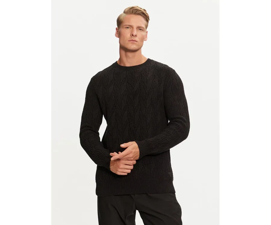 obrazek 1 Guess Sweter M4BR19 Z3HD1 Czarny Regular Fit
