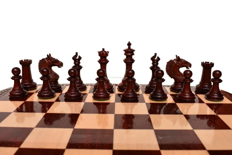 obrazek 5 Prestiżowy zestaw szachów Rudra z dwoma dodatkowymi królowymi - The Chess Empire