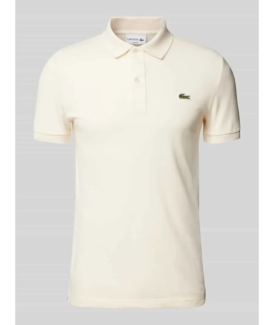 obrazek 1 Koszulka polo o kroju slim fit z naszywką z logo model ‘PIQUE’
