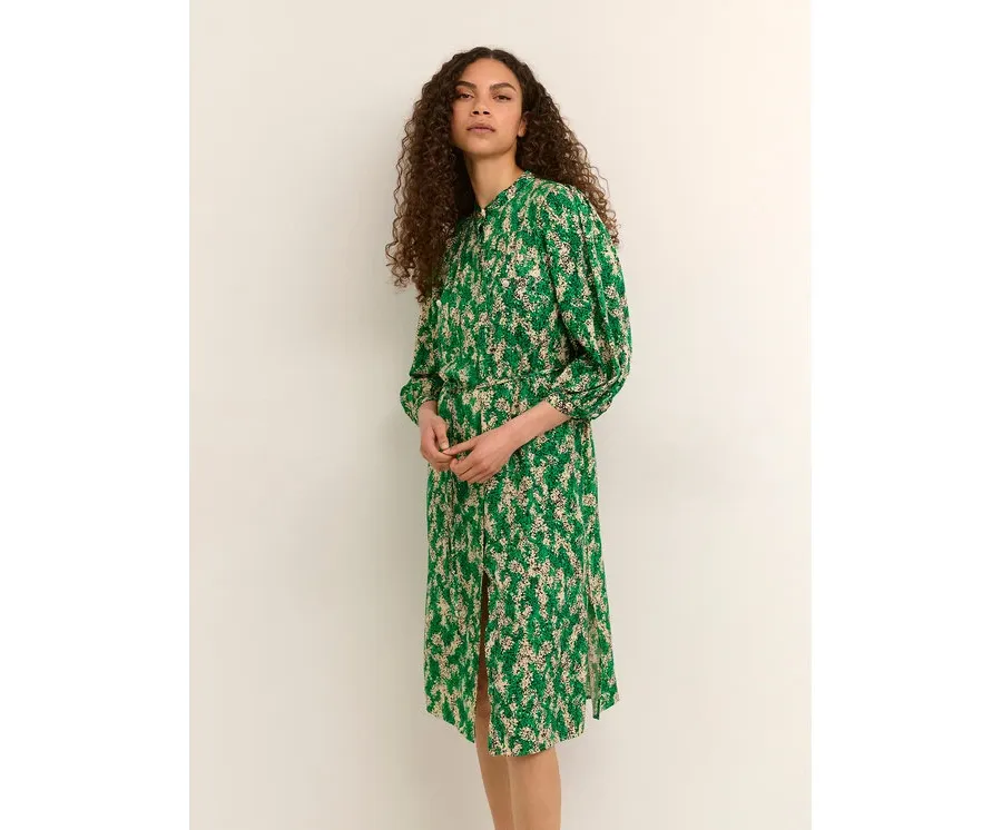 obrazek 1 Karen by Simonsen Sukienka letnia Grace 10104188 Zielony Relaxed Fit