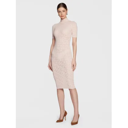 Zdjęcie Elisabetta Franchi Sukienka dzianinowa AM-75B-31E2-V320 Różowy Slim Fit