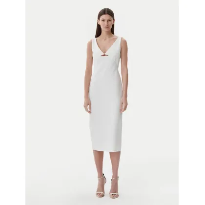 Zdjęcie HUGO Sukienka koktajlowa 50537626 Biały Slim Fit