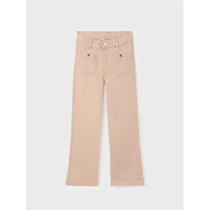 Zdjęcie Mayoral Spodnie materiałowe 7.504 Beżowy Regular Fit