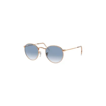 Zdjęcie Ray-Ban okulary przeciwsłoneczne ROUND METAL kolor złoty 0RB3447