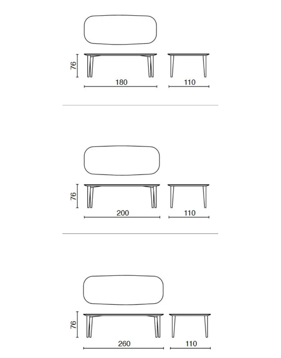 obrazek 3 Designerski stół do jadalni lub salonu - mebel włoskiej marki