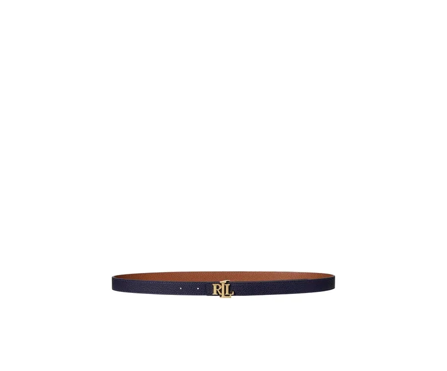 obrazek 1 LAUREN RALPH LAUREN Pasek Damski 412912038012 Granatowy