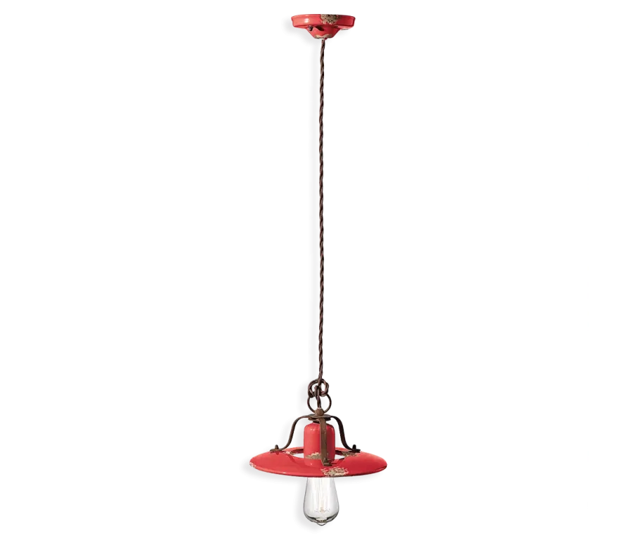 obrazek 5 Włoska lampa wisząca w stylu retro