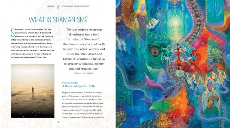 obrazek 2 Książka Szamanizm: duchowy wzrost, uzdrowienie, świadomość - Flame Tree Publishing