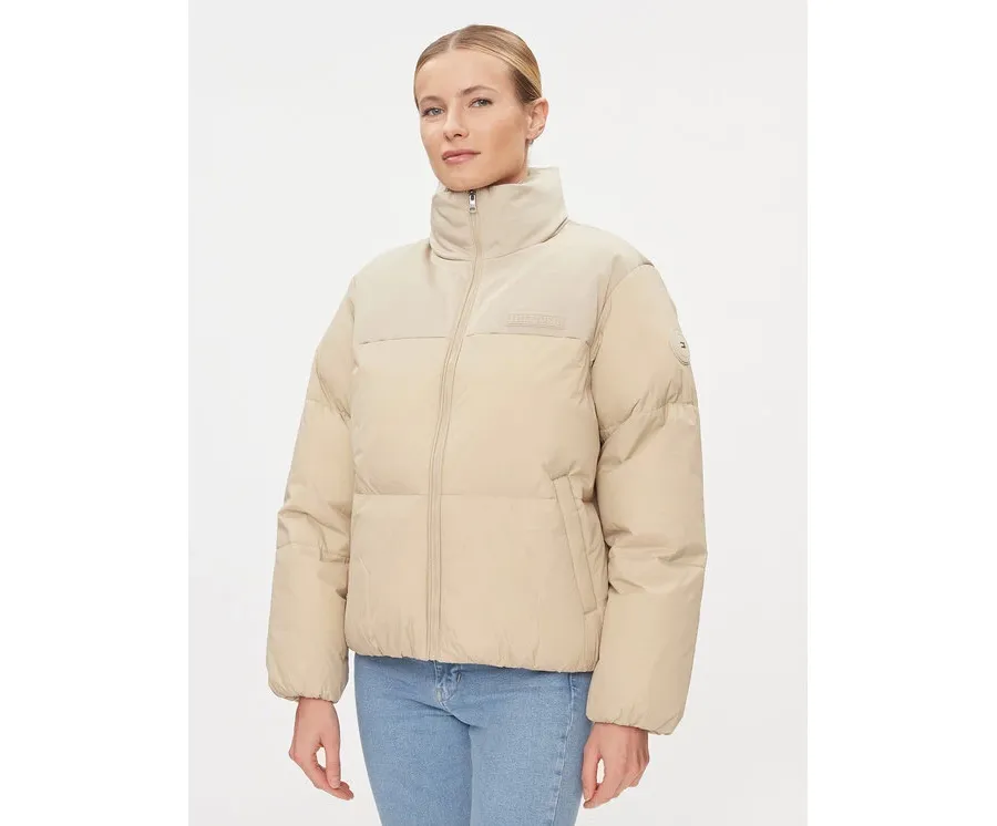obrazek 1 Tommy Hilfiger Kurtka zimowa New York WW0WW39748 Beżowy Relaxed Fit