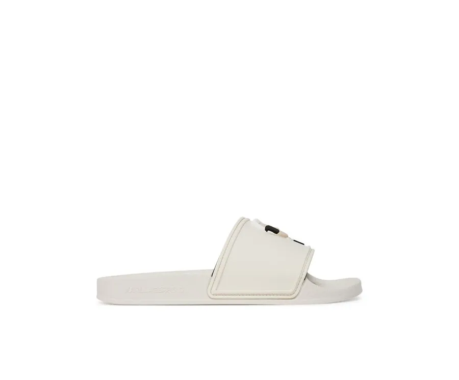 obrazek 1 KARL LAGERFELD Klapki Kondo 2.0 KL80905A Biały