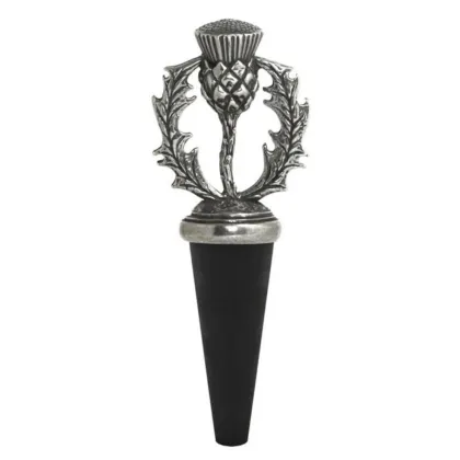 Zdjęcie Zatyczka do butelek wina z kolekcji Scottish Thistle Pewter