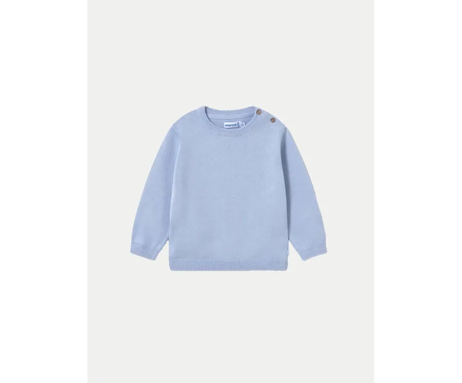 obrazek 1 Mayoral Sweter 303 Błękitny Regular Fit