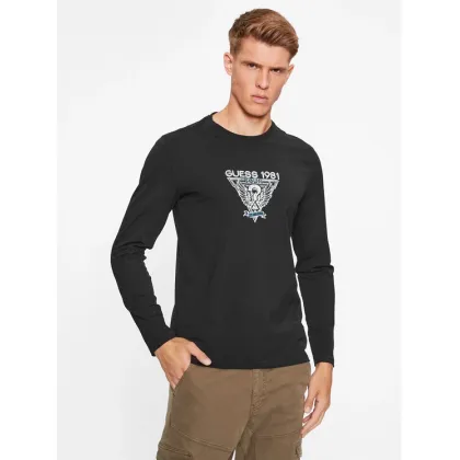 Zdjęcie Guess Longsleeve M3BI33 J1314 Czarny Slim Fit