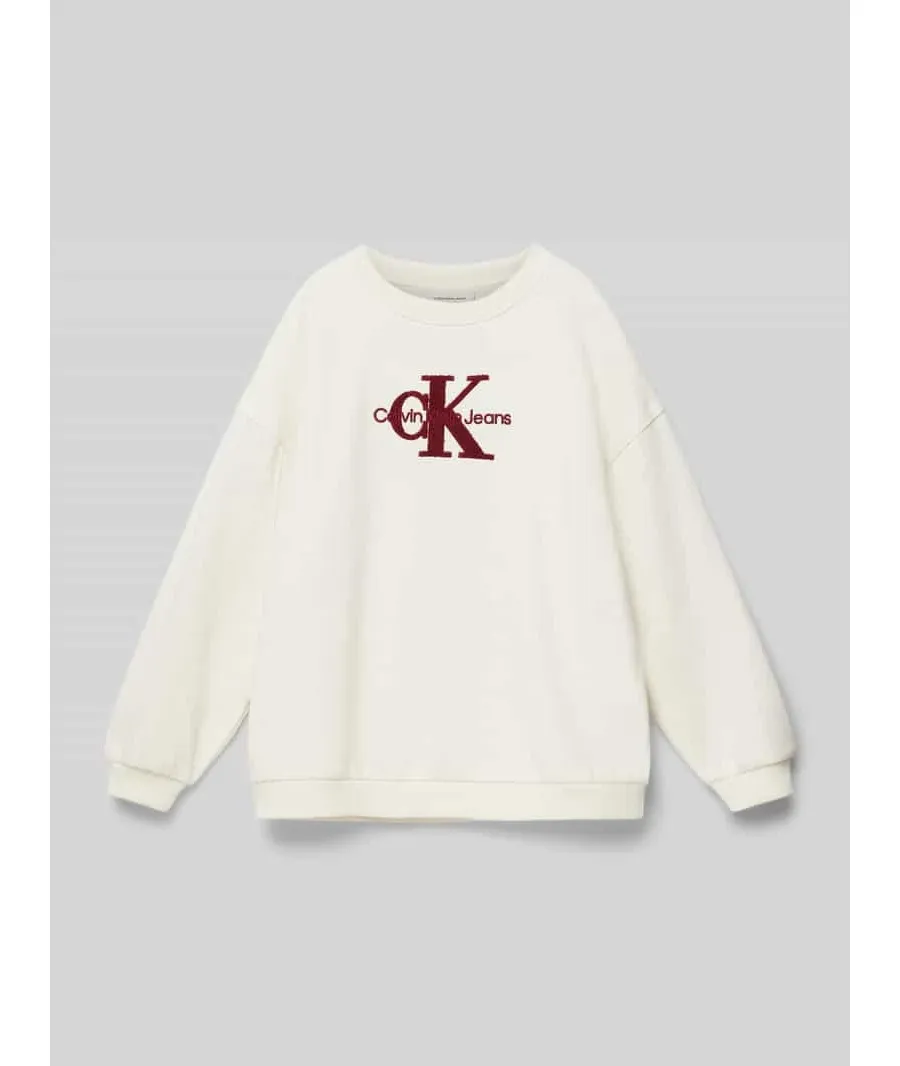 obrazek 1 Bluza o kroju oversized z nadrukiem z logo model ‘TEDDY’