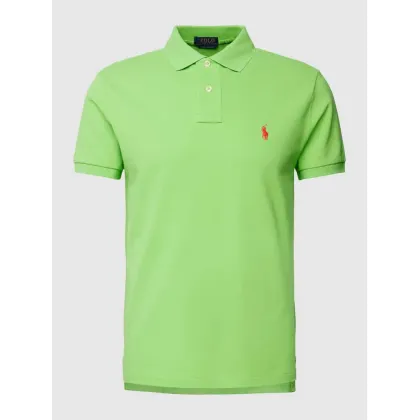 Zdjęcie Koszulka polo o kroju regular fit z wyhaftowanym logo