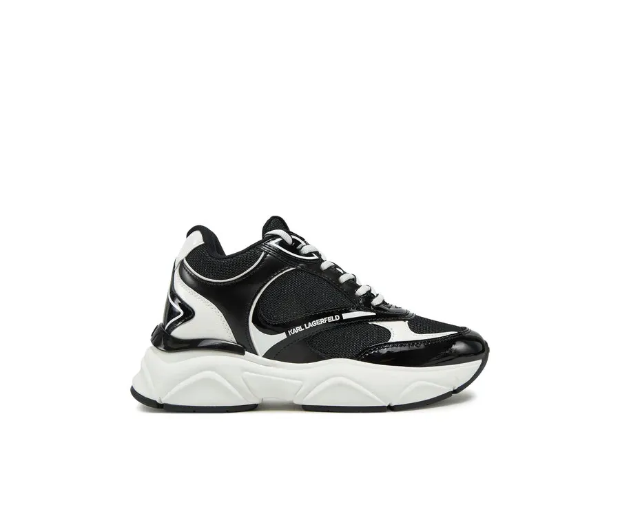 obrazek 1 KARL LAGERFELD Sneakersy Komet Wedge KL65724A Czarny