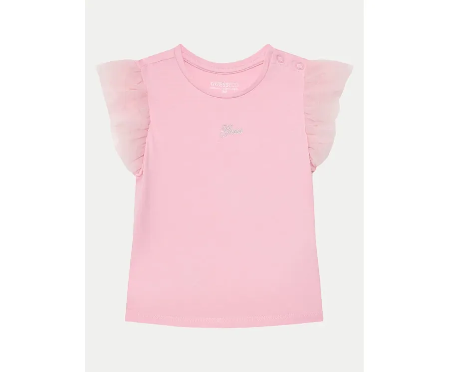 obrazek 1 Guess Bluzka K5GI18 K6YW4 Różowy Regular Fit