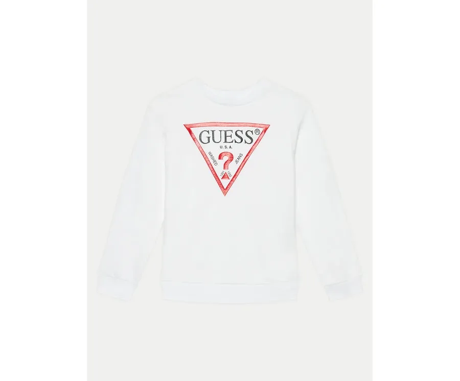 obrazek 1 Guess Bluza L73Q09 KAUG0 Biały Regular Fit