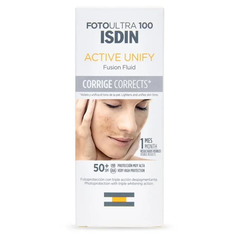 obrazek 1 Isdin Fotoprotector Fluid Korygujący Przebarwienia SPF 50+  50 ml