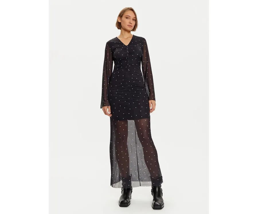 obrazek 1 Karen by Simonsen Sukienka koktajlowa Reem 10105156 Czarny Regular Fit