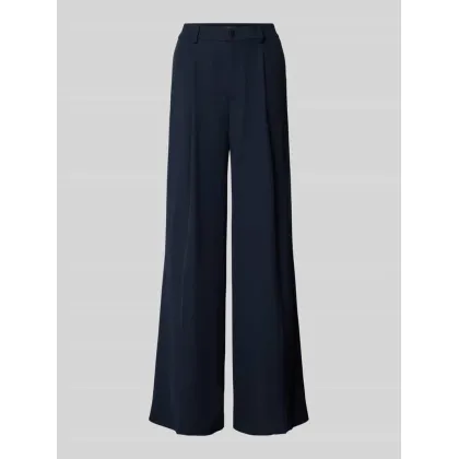 Zdjęcie Lauren Ralph Lauren Spodnie materiałowe 200908891002 Granatowy Wide Leg LAUREN RALPH LAUREN