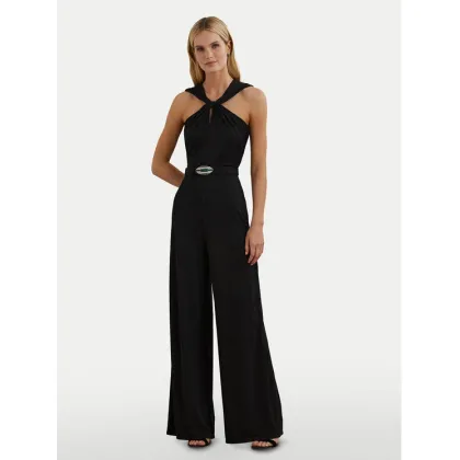 Zdjęcie LAUREN RALPH LAUREN Kombinezon 200951815001 Czarny Wide Leg