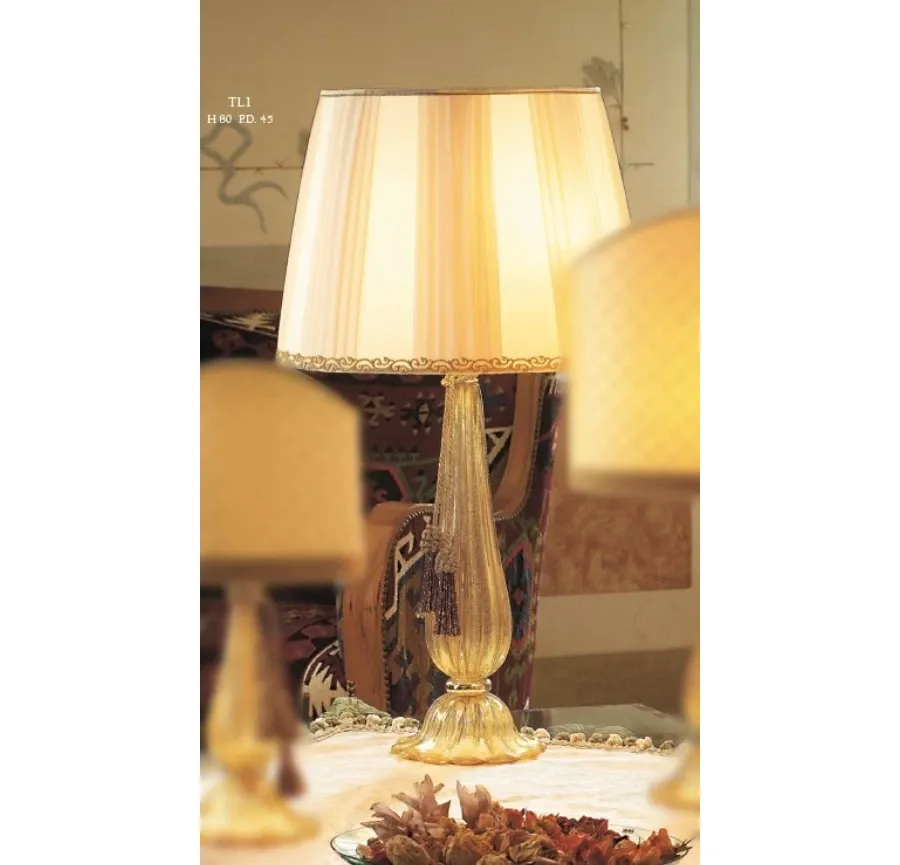obrazek 1 Lampa ze szkła Murano ze stożkowym kloszem – Il Paralume Marina