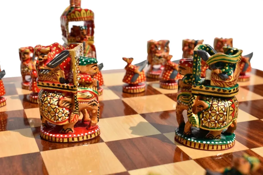 obrazek 10 Nadzwyczajna kolekcja Ambawari do gry w szachy idealna na prezent - The Chess Empire