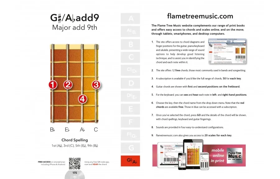 obrazek 5 Poradnik Akordy ukulele (naucz się i zagraj) - Flame Tree Publishing