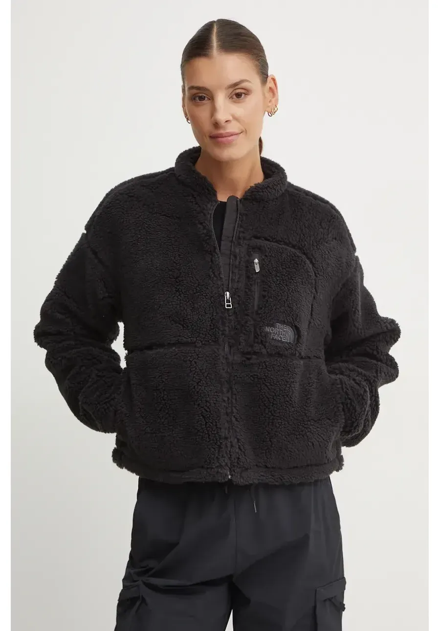 obrazek 1 The North Face bluza polarowa SPORTY STREET kolor czarny gładka NF0A88ZBJK31
