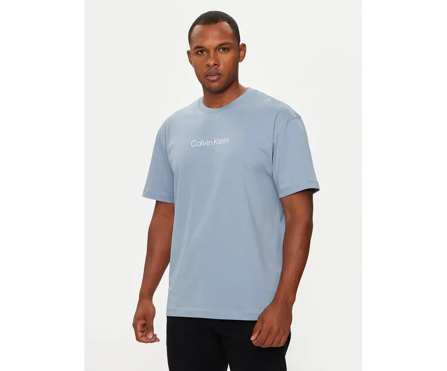 obrazek 1 Calvin Klein T-Shirt Hero K10K111346 Niebieski Regular Fit