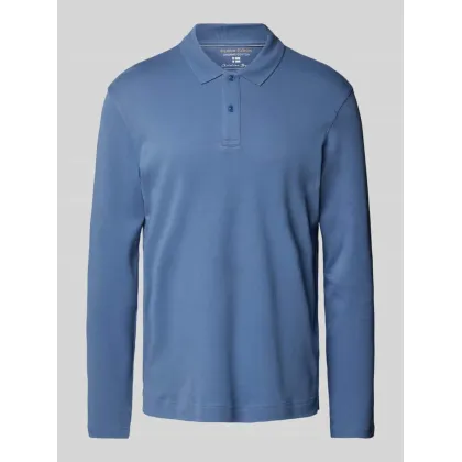 Zdjęcie Koszulka polo o kroju regular fit z długim rękawem