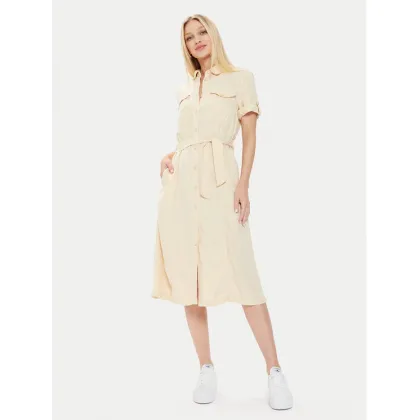 Zdjęcie Pepe Jeans Sukienka koszulowa Evelinda PL953482 Beżowy Regular Fit