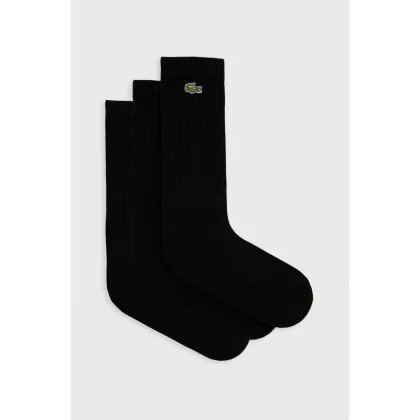 Zdjęcie Lacoste skarpetki (3-pack) RA4182 męskie kolor czarny RA4182-8VM