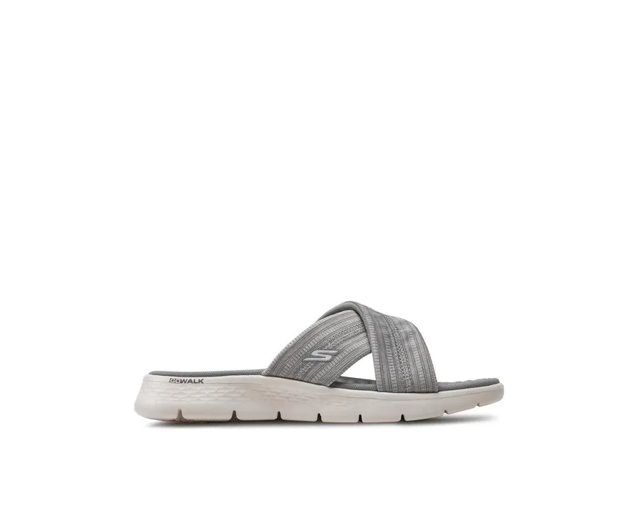 obrazek 1 Skechers Klapki Go Walk Flex Sandal-Impressed 141420/GRY Szary