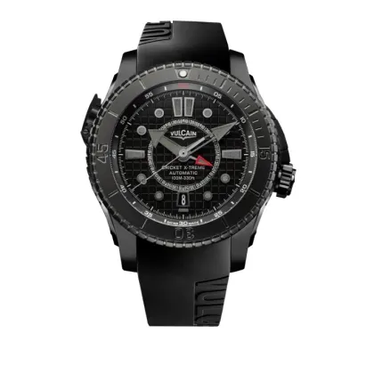 Zdjęcie Vulcain Cricket X-Treme Automatic Air Force 1 All Black ref. 211