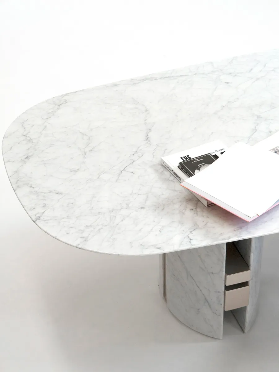 obrazek 10 Luksusowy włoski stół w stylu modernistycznym - do jadalni