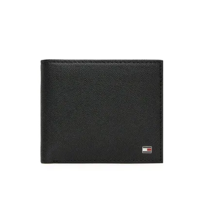 Zdjęcie Tommy Hilfiger Duży Portfel Męski Th Flag Cc And Coin AM0AM13519 Czarny