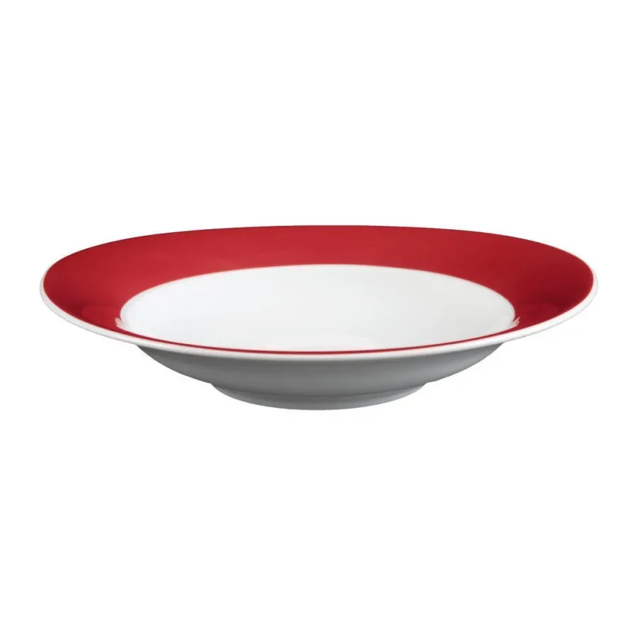 obrazek 2 Porcelanowy talerz głęboki do zupy 23,5 cm z Niemiec - Seltmann Weiden