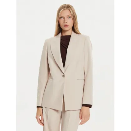 Zdjęcie Maryley Marynarka 24IB187/M05 Écru Regular Fit