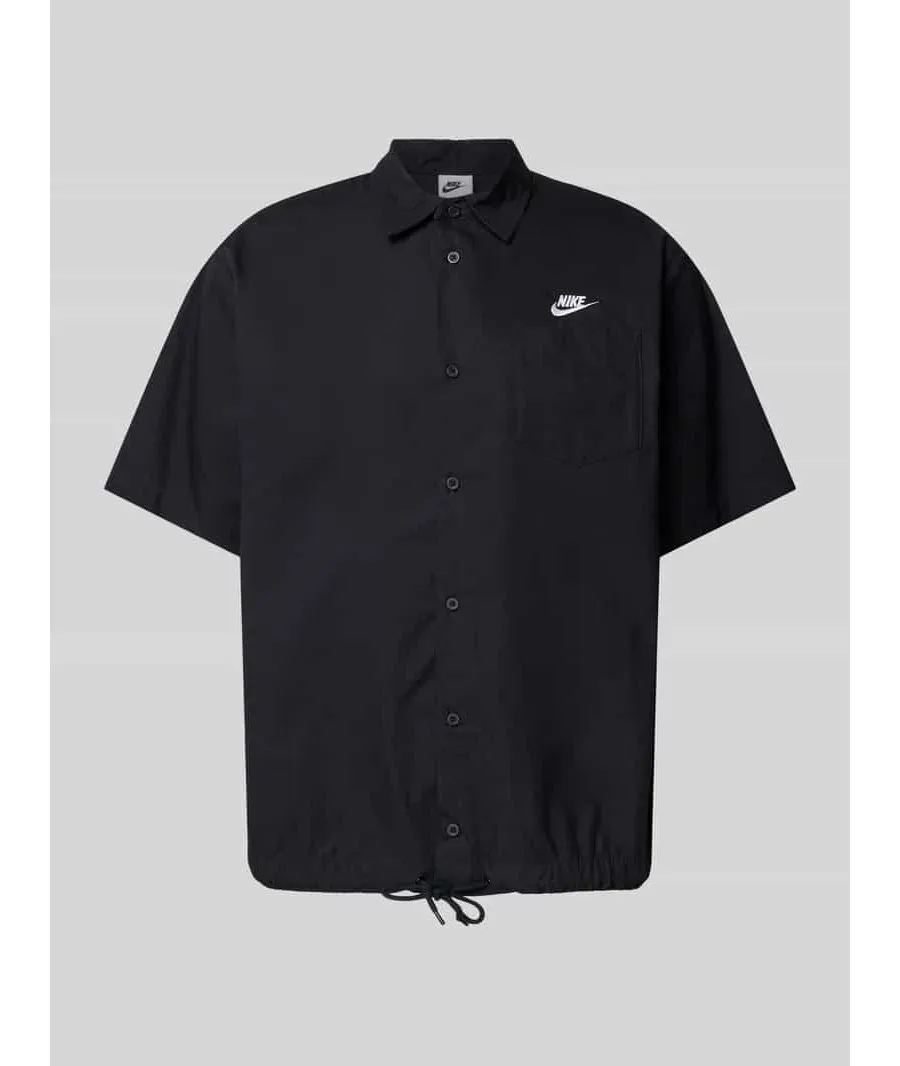obrazek 1 Koszula casualowa o kroju regular fit z wyhaftowanym logo