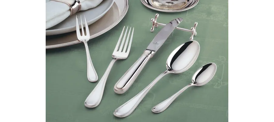 picture 1 Silver cutlery set - Schwedisch Faden