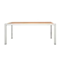 Picture Minimalist rectangular Fiji table for dining room or outdoor use