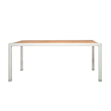 Zdjęcie Minimalistyczny prostokątny stół Fiji do jadalni lub na zewnątrz